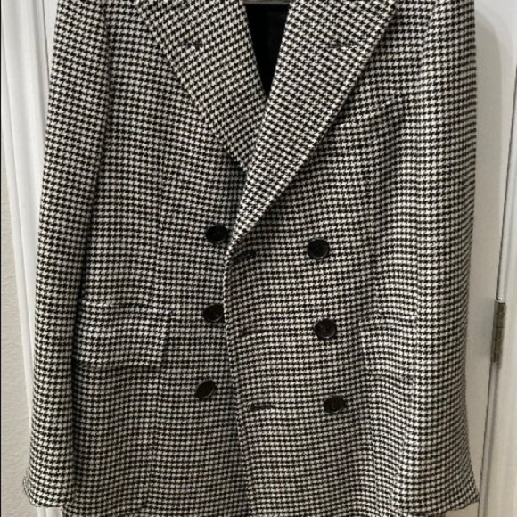 Tom Ford Double Breasted Pea Coat Fully Canvassed - Picture 9 of 16